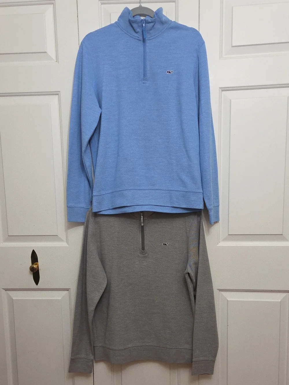 Vineyard Vines Pique Knit 1/4 Zip Sweatshirt Shep Shirt Bundle Men's- Small